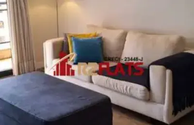 Flat com 3 quartos para alugar na Avenida Jandira, 185, Moema, São Paulo