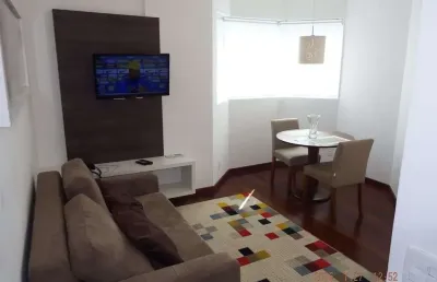 Flat com 1 quarto para alugar na Rua São Tomé, 73, Vila Olímpia, São Paulo