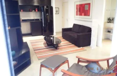 Flat com 1 quarto para alugar na Rua São Tomé, 73, Vila Olímpia, São Paulo