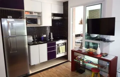 Flat com 1 quarto para alugar na Rua São Tomé, 73, Vila Olímpia, São Paulo