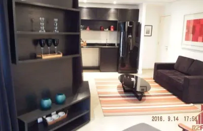 Flat com 1 quarto para alugar na Rua São Tomé, 73, Vila Olímpia, São Paulo