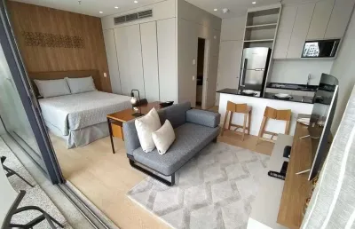 Flat com ótimo preço no bairro vila olímpia. confira!