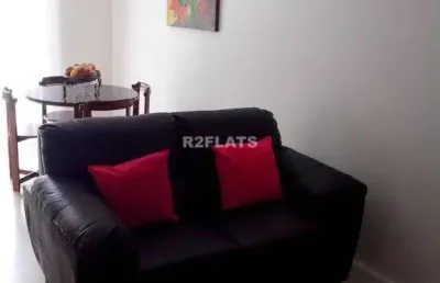 Flat com 1 quarto para alugar na Avenida Moema, 177, Moema, São Paulo