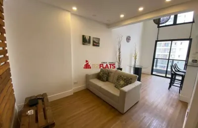 Flat com 1 quarto à venda na Avenida Moema, 177, Moema, São Paulo