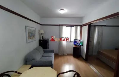 Flat com 1 quarto para alugar na Alameda Lorena, 521, Jardim Paulista, São Paulo
