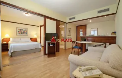Flat com 1 quarto para alugar na Alameda Lorena, 521, Jardins, São Paulo