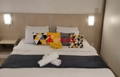 Flat com 1 quarto à venda na Avenida Ibirapuera, 2534, Moema, São Paulo