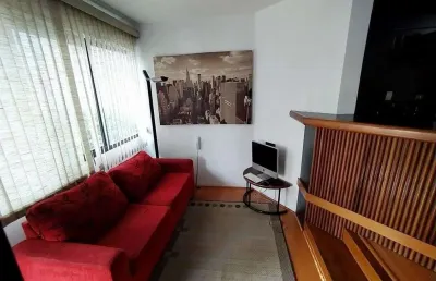 Flat com 1 quarto para alugar na Rua Joel Carlos Borges, 60, Brooklin, São Paulo