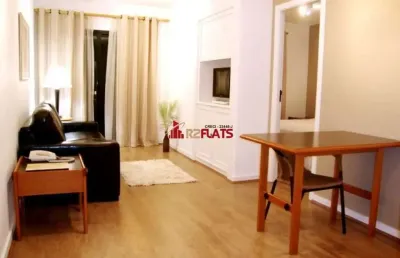 Flat com 1 quarto para alugar na Rua Guararapes, 1889, Brooklin, São Paulo