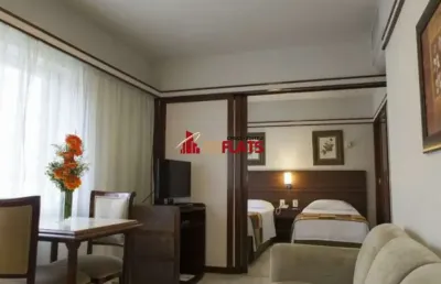 Flat com 1 quarto para alugar na Rua Hans Oersted, 119, Brooklin, São Paulo