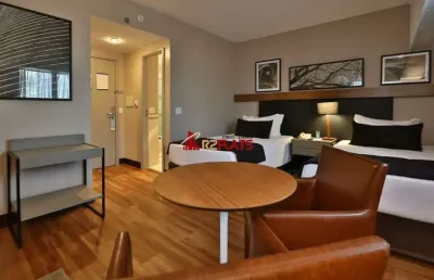 Flat com 1 quarto para alugar na Rua Heinrich Hertz, 14, Brooklin, São Paulo