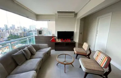 Flat com 2 quartos para alugar na Rua Kansas, 1700, Brooklin, São Paulo
