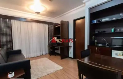 Flat com 1 quarto para alugar na Alameda dos Anapurus, 1661, Moema, São Paulo