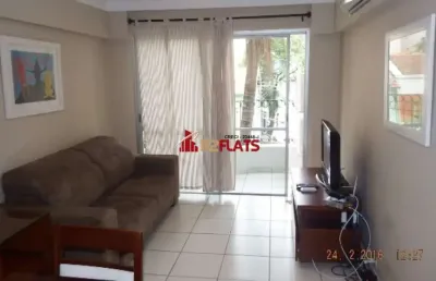 Flat com 2 quartos para alugar na Alameda Joaquim Eugênio de Lima, 1360, Jardins, São Paulo