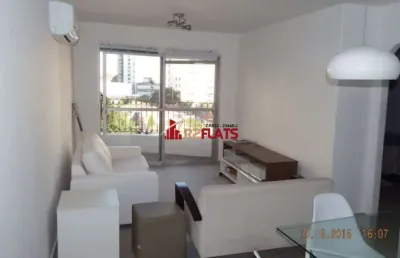 Flat com 2 quartos para alugar na Alameda Joaquim Eugênio de Lima, 1360, Jardins, São Paulo