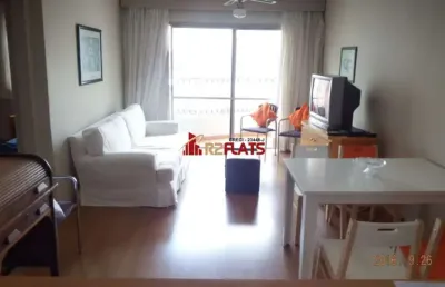 Flat com 2 quartos para alugar na Alameda Joaquim Eugênio de Lima, 1360, Jardins, São Paulo