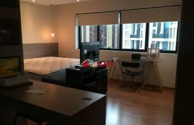 Flat com 1 quarto à venda na Avenida Ibirapuera, 2534, Indianópolis, São Paulo