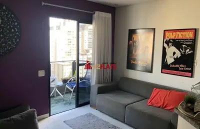 Flat com 1 quarto para alugar na Avenida Moema, 177, Moema, São Paulo