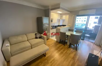 Flat com 1 quarto para alugar na Rua Araguari, 711, Moema, São Paulo