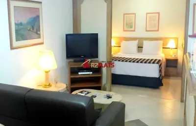 Flat com 1 quarto para alugar na Alameda Jaú, 1607, Jardins, São Paulo