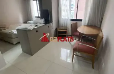 Flat com 1 quarto para alugar na Avenida Rouxinol, 55, Moema, São Paulo
