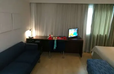 Flat com 1 quarto para alugar na Avenida Ibirapuera, 2534, Moema, São Paulo