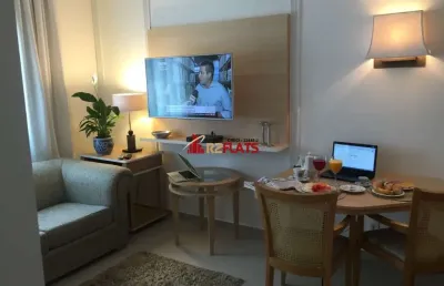 Flat com 1 quarto para alugar na Rua Pamplona, 935, Jardins, São Paulo