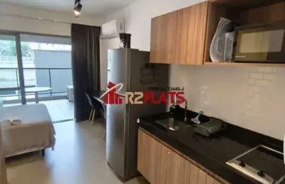 Flat com 1 quarto para alugar na Rua Álvaro Rodrigues, 295, Brooklin, São Paulo