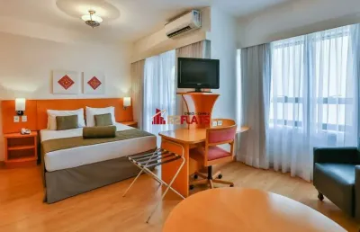Flat com 1 quarto para alugar na Alameda Lorena, 360, Jardins, São Paulo