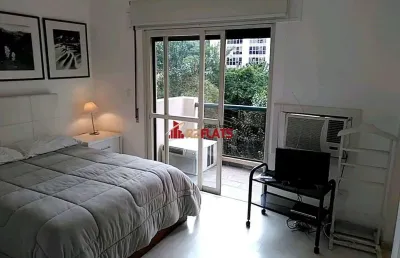 Flat com 2 quartos para alugar na Alameda Ministro Rocha Azevedo, 482, Jardins, São Paulo