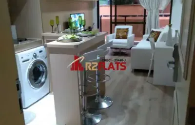 Flat com 1 quarto para alugar na Alameda Jaú, 358, Jardim Paulista, São Paulo