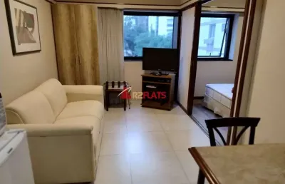 Flat com 1 quarto para alugar na Rua Guarará, 511, Jardins, São Paulo