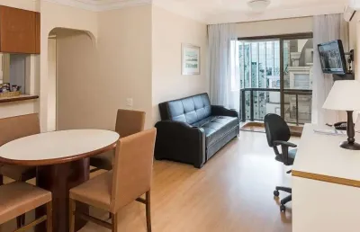 Flat com 1 quarto para alugar na Alameda Ministro Rocha Azevedo, 523, Jardins, São Paulo