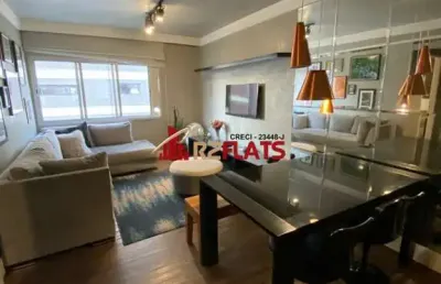 Flat com 1 quarto para alugar na Rua Batataes, 558, Jardim Paulista, São Paulo