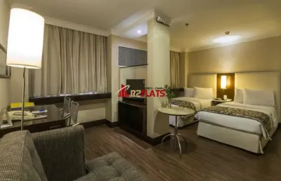 Flat com 1 quarto para alugar na Alameda Santos, 981, Jardins, São Paulo
