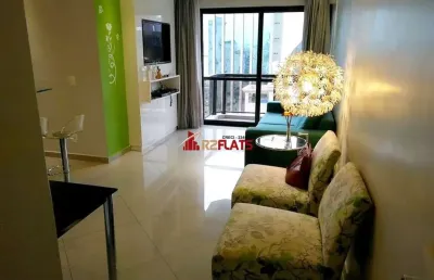 Flat com 2 quartos para alugar na Alameda Ministro Rocha Azevedo, 523, Jardins, São Paulo
