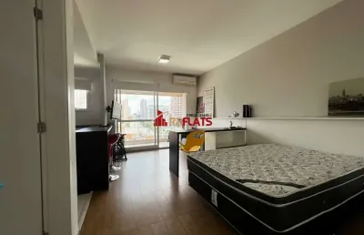 Flat com 1 quarto para alugar na Avenida Santo Amaro, 4111, Brooklin, São Paulo