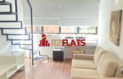 Flat com 1 quarto para alugar na Rua Pintassilgo, 12, Moema, São Paulo