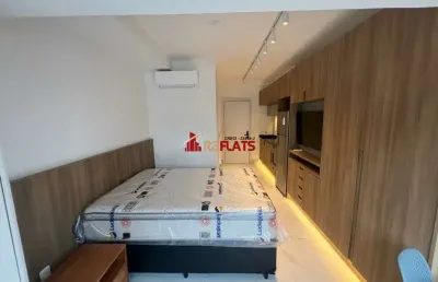 Flat com 1 quarto para alugar na Alameda dos Arapanés, 890, Moema, São Paulo