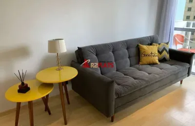 Flat com 1 quarto para alugar na Rua Juquis, 391, Moema, São Paulo