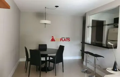 Flat com 2 quartos para alugar na Rua Juquis, 391, Moema, São Paulo