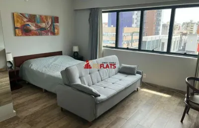 Flat com 1 quarto para alugar na Avenida Ibirapuera, 2534, Moema, São Paulo