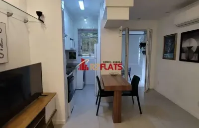 Flat com 1 quarto para alugar na Avenida Rouxinol, 174, Moema, São Paulo