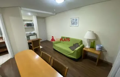 Flat com 1 quarto para alugar na Avenida Jamaris, 147, Moema, São Paulo