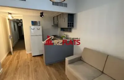 Flat com 1 quarto para alugar na Rua Guarará, 511, Jardins, São Paulo