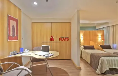 Flat com 1 quarto à venda na Rua Tuim, 18, Moema, São Paulo