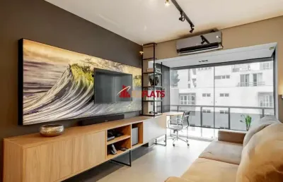 Flat com 1 quarto para alugar na Rua Balthazar da Veiga, 589, Vila Nova Conceição, São Paulo