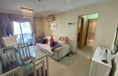 Flat com 1 quarto para alugar na Rua Pintassilgo, 477, Moema, São Paulo