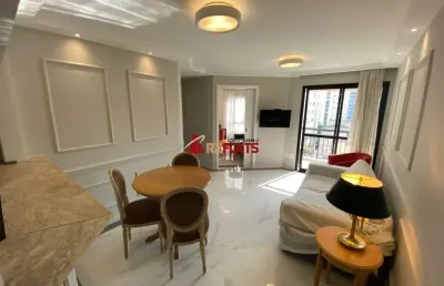 Flat com 1 quarto para alugar na Avenida Miruna, 320, Moema, São Paulo