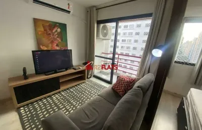 Flat com 1 quarto para alugar na Alameda Jauaperi, 1083, Moema, São Paulo